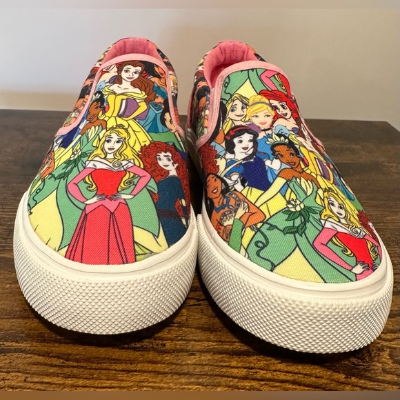 Disney Princess Little/Big Girls Slip In Sneakers NWT Various Sizes - Picture 6 of 6